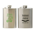 4 Oz. Slim Stainless Steel Hip Flask